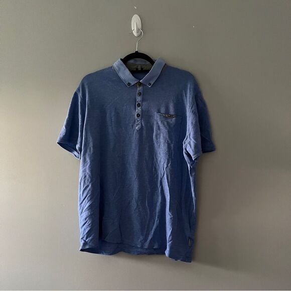Ted Baker Other - Ted Baker blue knit polo size 7